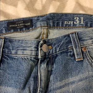 J. Crew Broken In Boyfriend Jeans